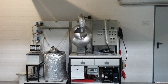 Coating Device for Liquid Chocolate